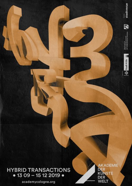 Hybrid Typography | Schrift | Gestaltung | Plakat