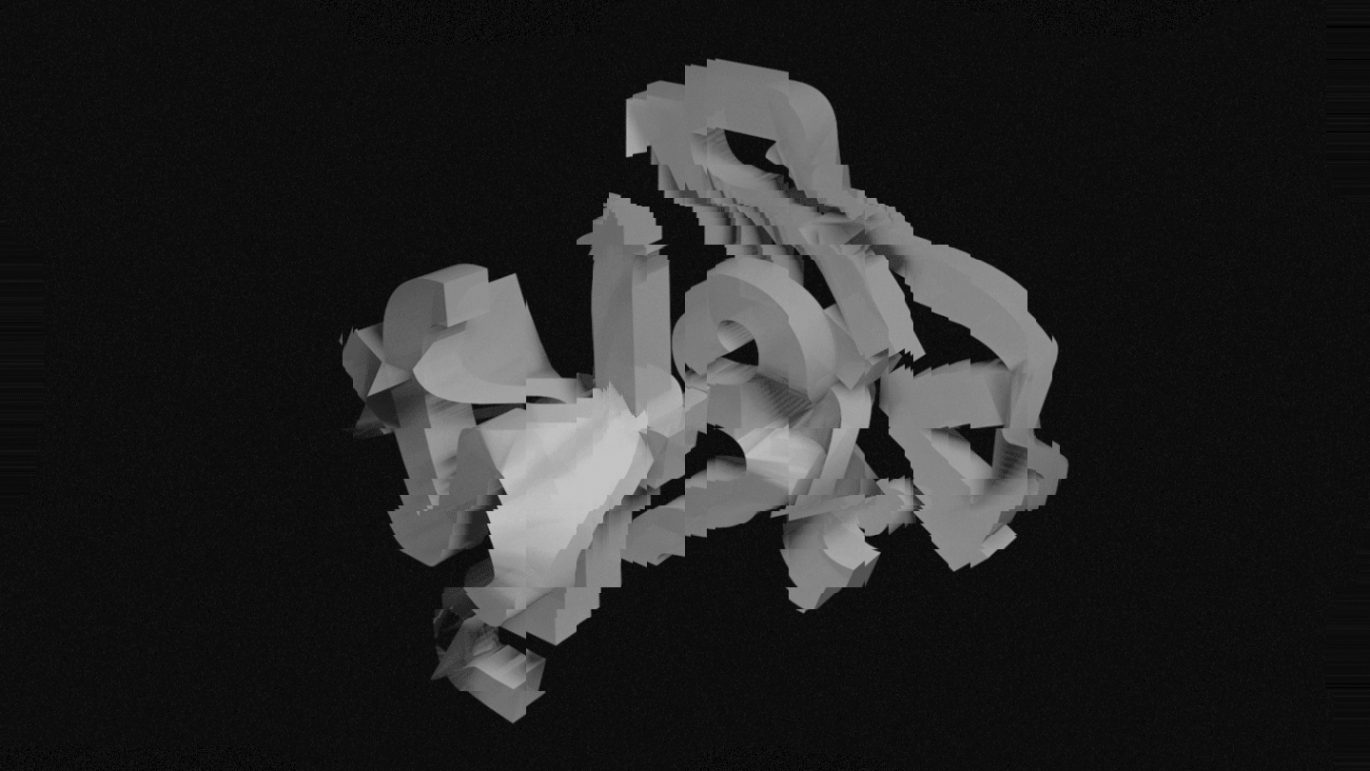 Büro Freiheit – Akademie der Künste der Welt / Köln – Rendering | Schrift | Typografie | Abstrakt Rendering | Schrift | Typografie | Abstrakt