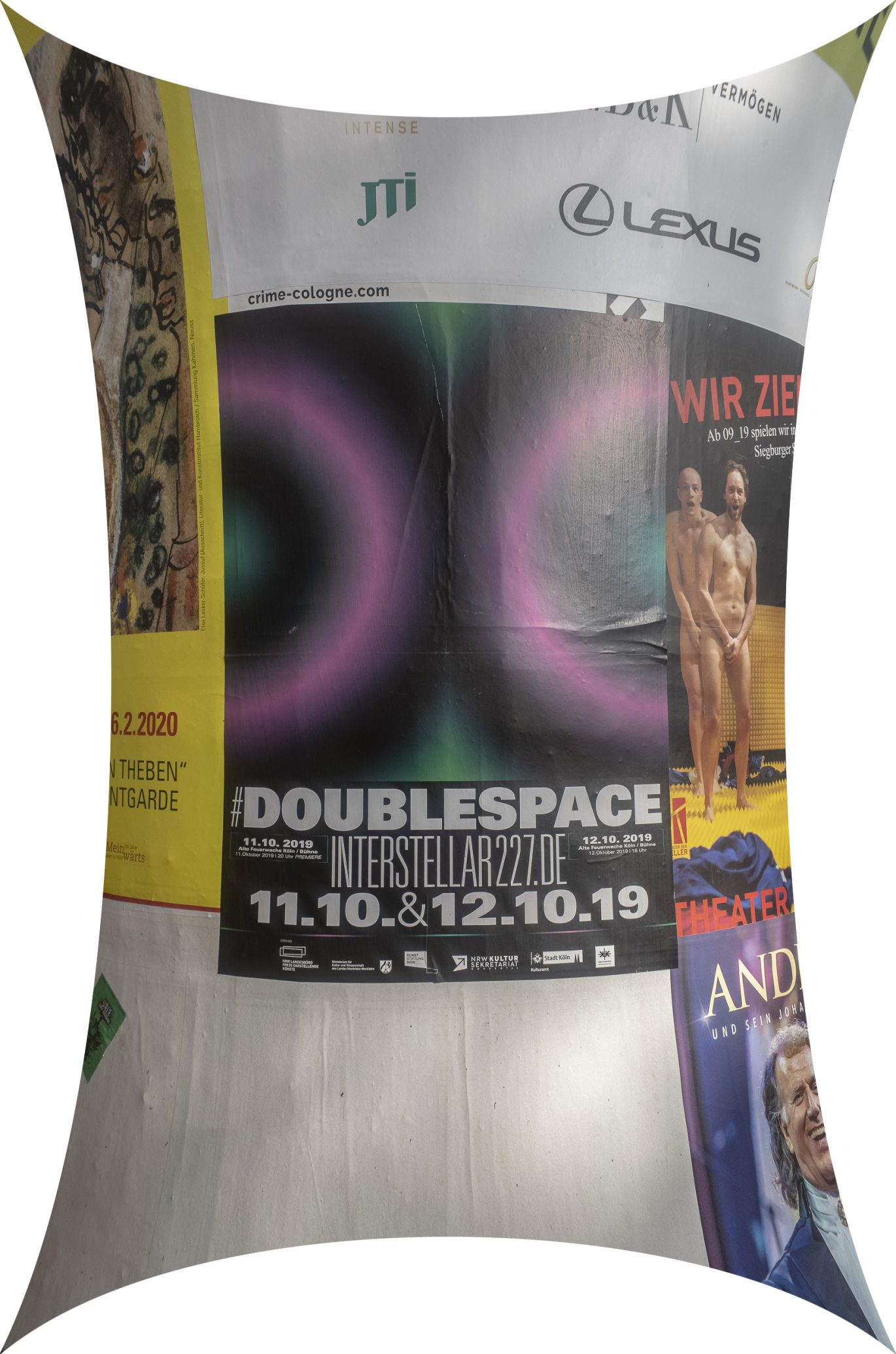 Daniel Angermann – Interstellar 227 – Poster | Litfaßsäule | Köln | Design Poster | Litfaßsäule | Köln | Design
