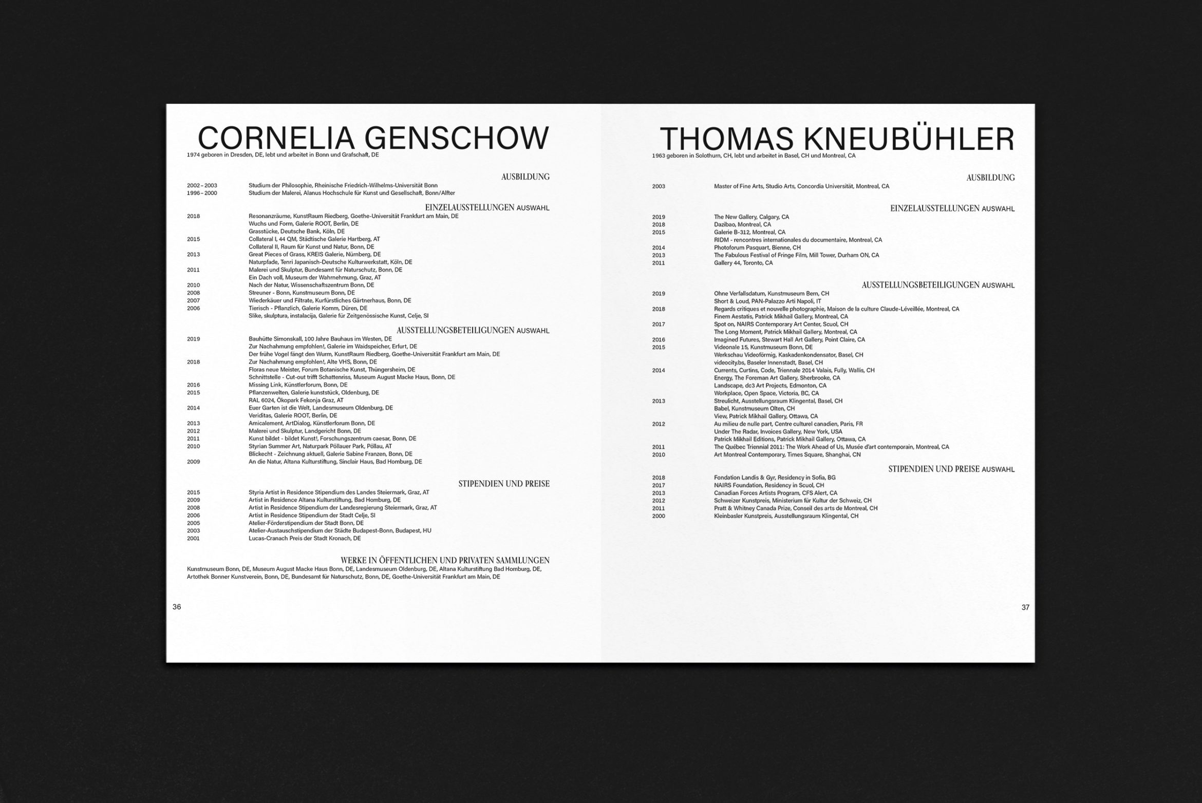 Daniel Angermann – ArtDialog – Katalog | Typografie | Grafikdesign | Kunst | Innenteil Katalog | Typografie | Grafikdesign | Kunst | Innenteil