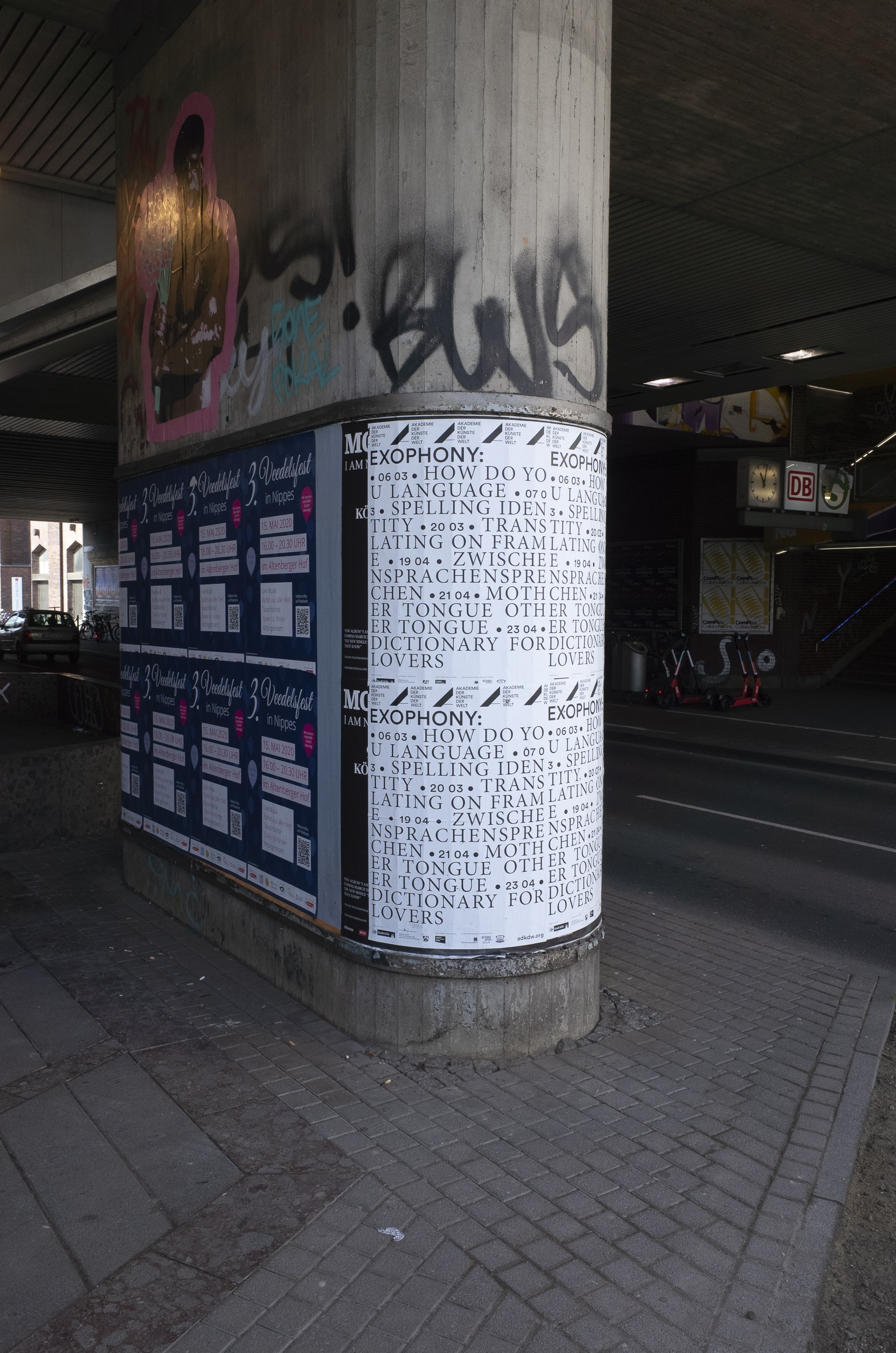 Büro Freiheit – Akademie der Künste der Welt / Köln – Exophony | Poster | Plakat | Design Exophony | Poster | Plakat | Design