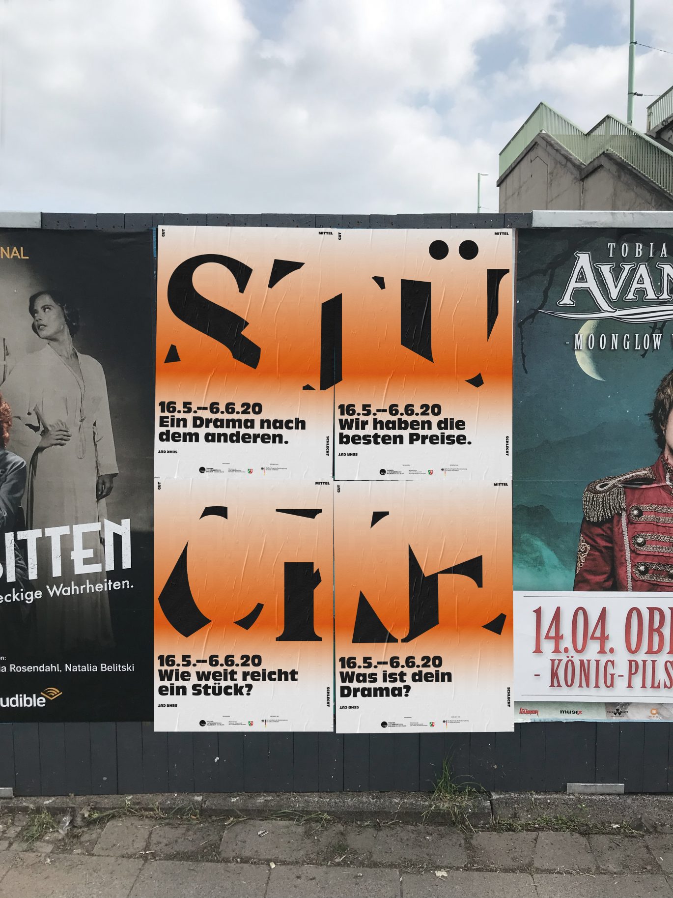 Büro Freiheit – Mülheimer Theatertage »Stücke« – Plakate | Design | Köln | Mülheim Plakate | Design | Köln | Mülheim