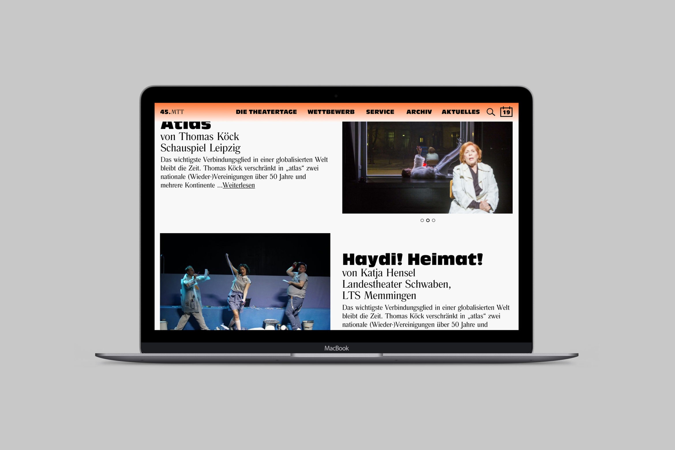 Büro Freiheit – 45. Mülheimer Theatertage »Stücke« – Webdesign | UX UI | Design Webdesign | UX UI | Design