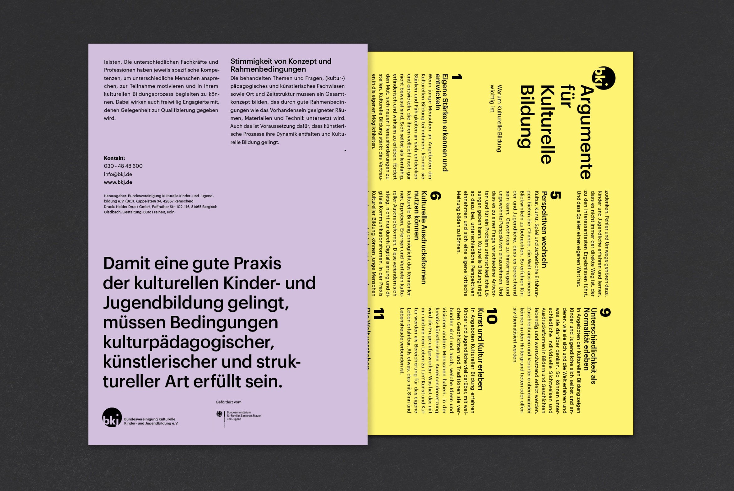 Booklet | Bildung | Kultur