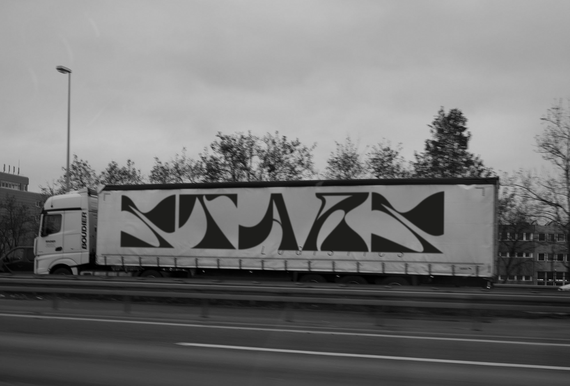 Daniel Angermann – Neue Schrift – Autobahn | Schrift | LKW Autobahn | Schrift | LKW
