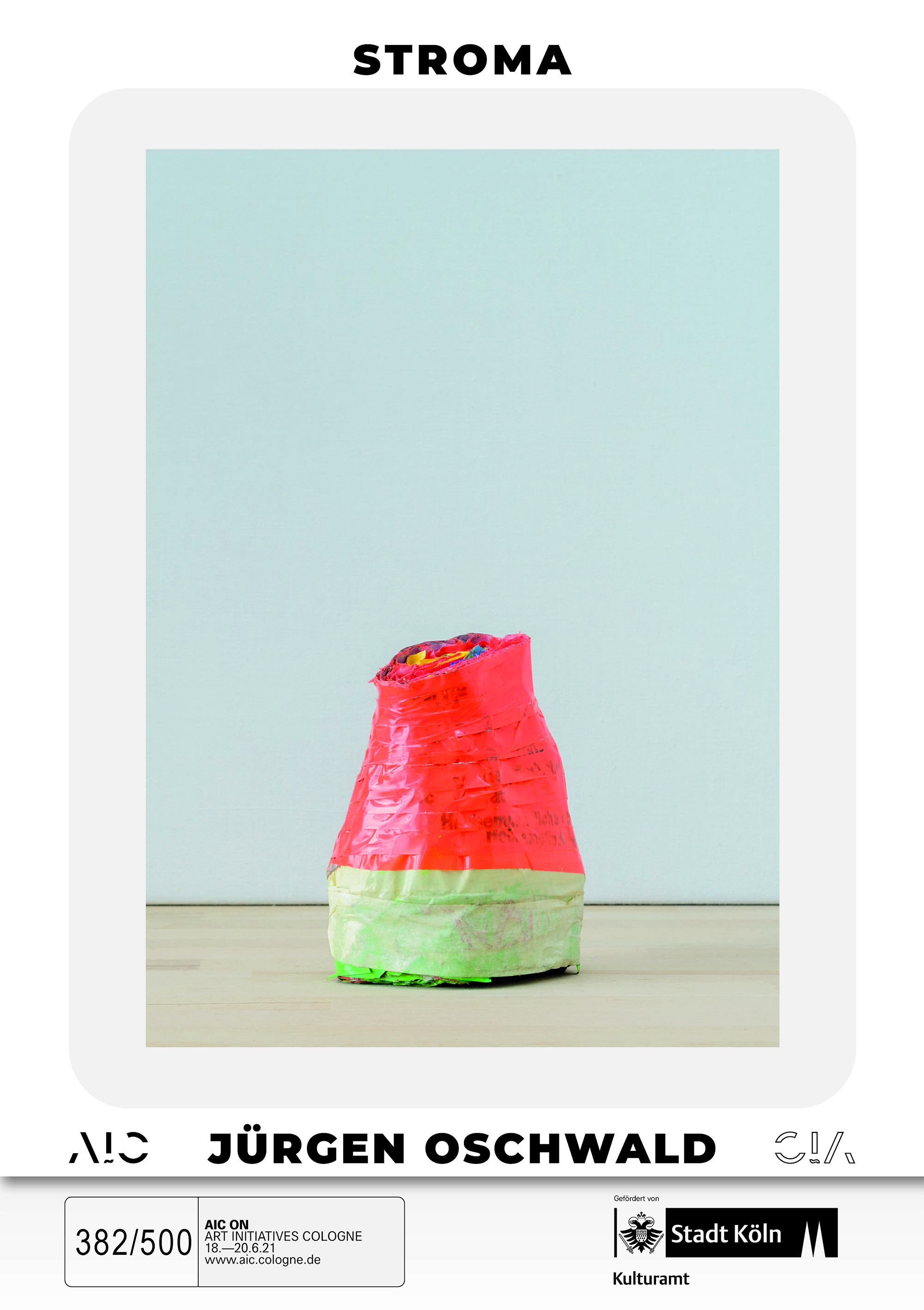 KRIZ OLBRICHT | AIC ON | Plakat