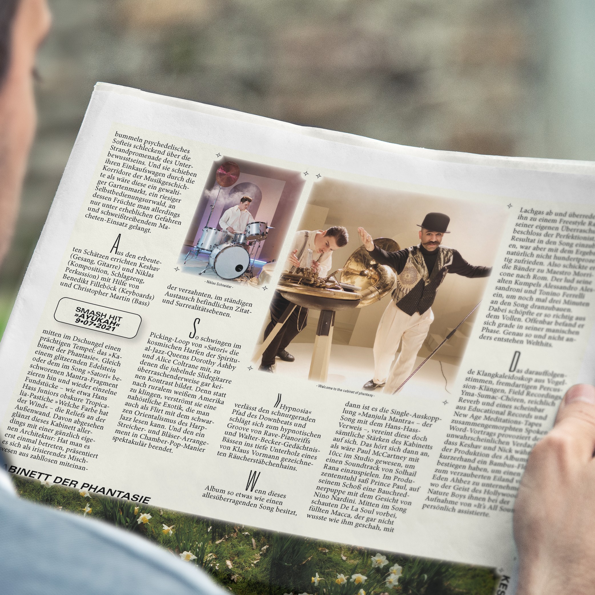 Daniel Angermann – Keshavara – Mann | Zeitung | lesen Mann | Zeitung | lesen