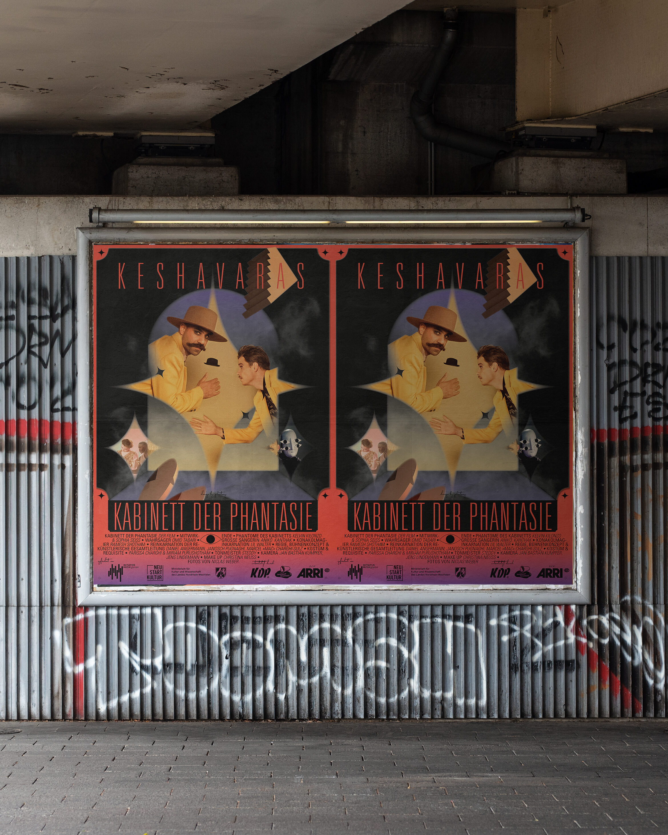 Daniel Angermann – Keshavara – Plakat | Wand | Stadt | Schrift | Phantasie Plakat | Wand | Stadt | Schrift | Phantasie