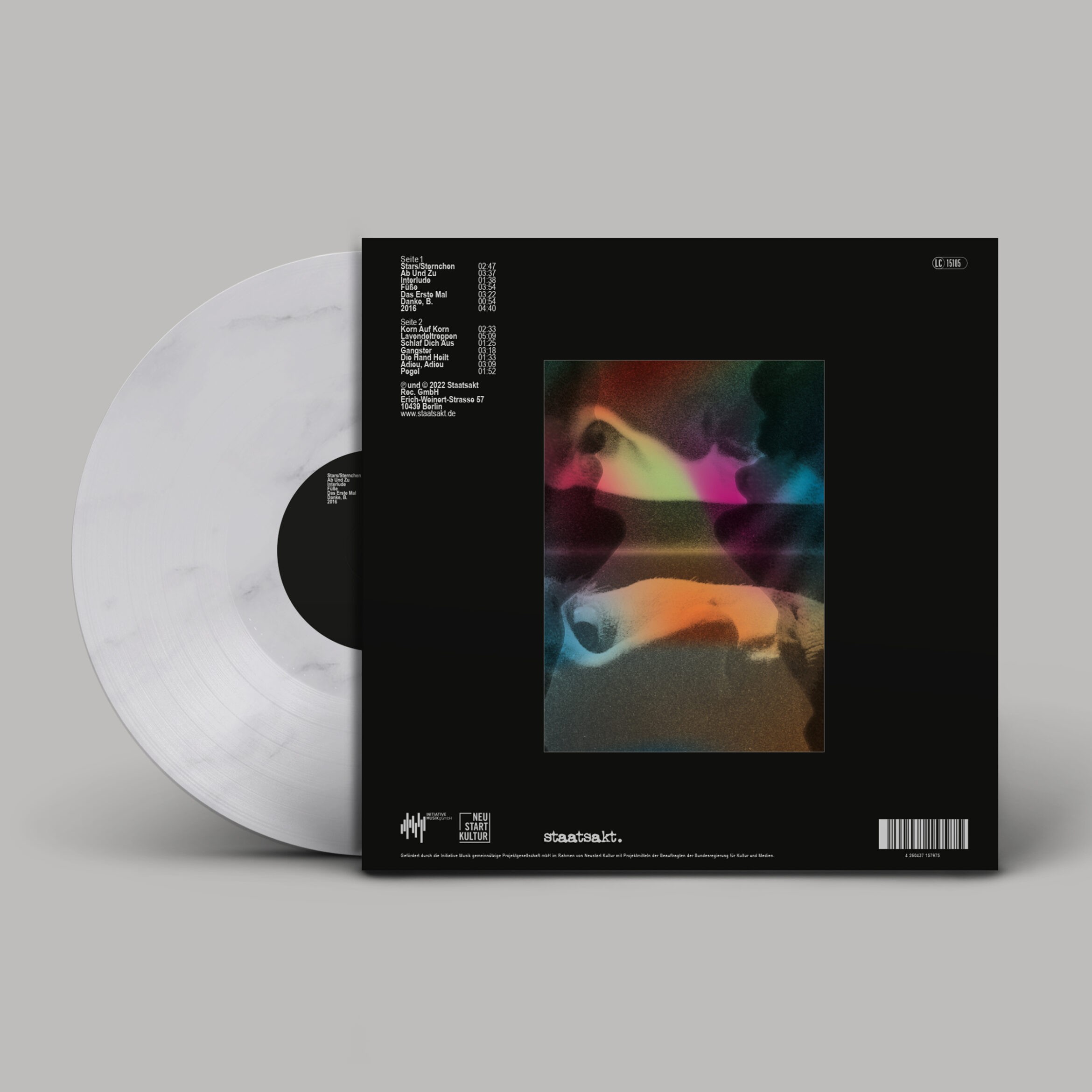 Daniel Angermann – The Düsseldorf Düsterboys – LP Cover | Artwork | Bunt | Musik | Marmor LP Cover | Artwork | Bunt | Musik | Marmor