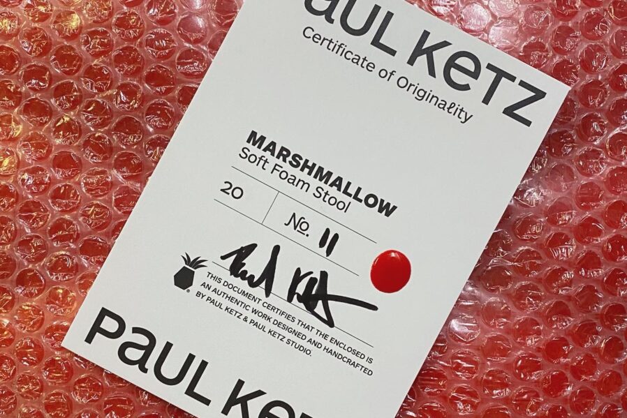 Paul Ketz | Glossy | Zertifikat | Printdesign