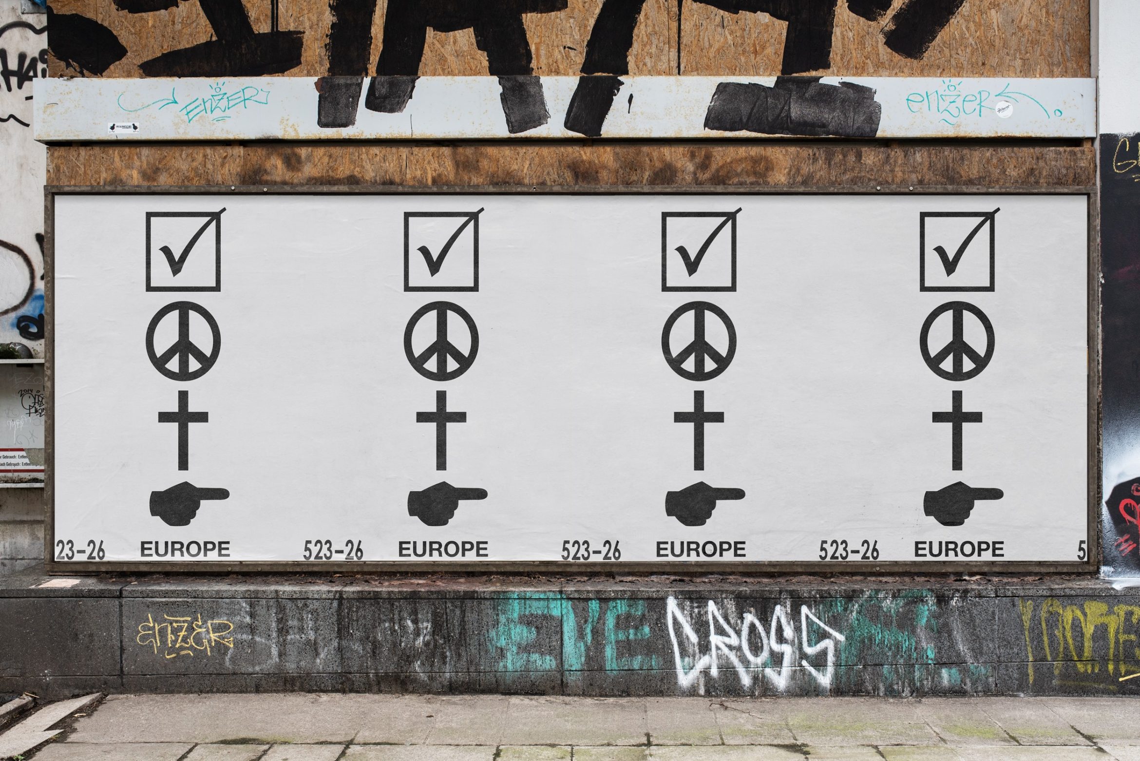 European Elections | Europawahl | Poster Design | Urban