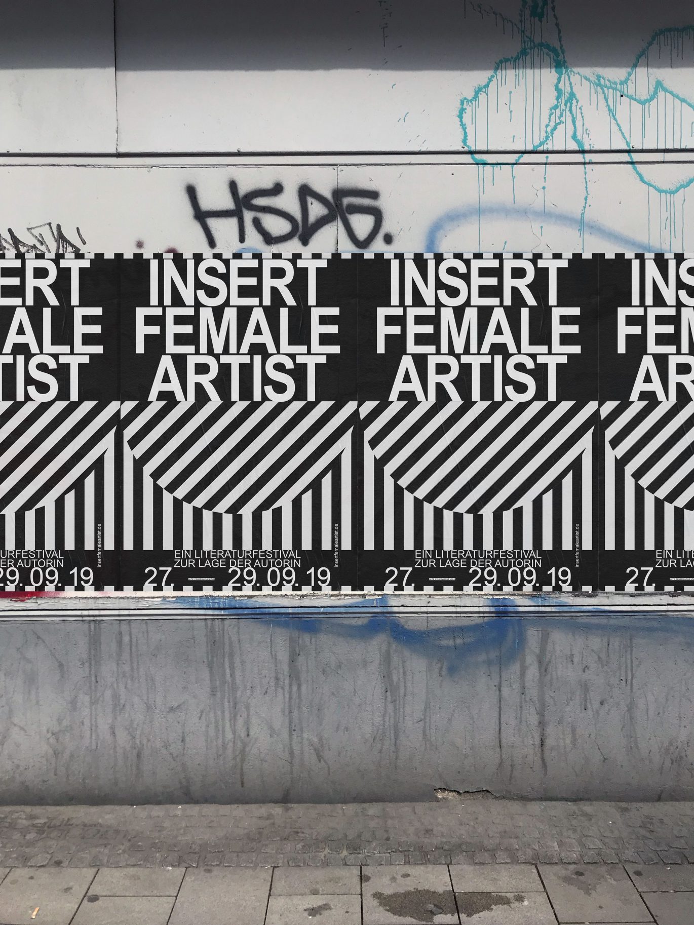Büro Freiheit – INSERT FEMALE ARTIST – Poster | Design | Urban | Literatur | Festival Poster | Design | Urban | Literatur | Festival