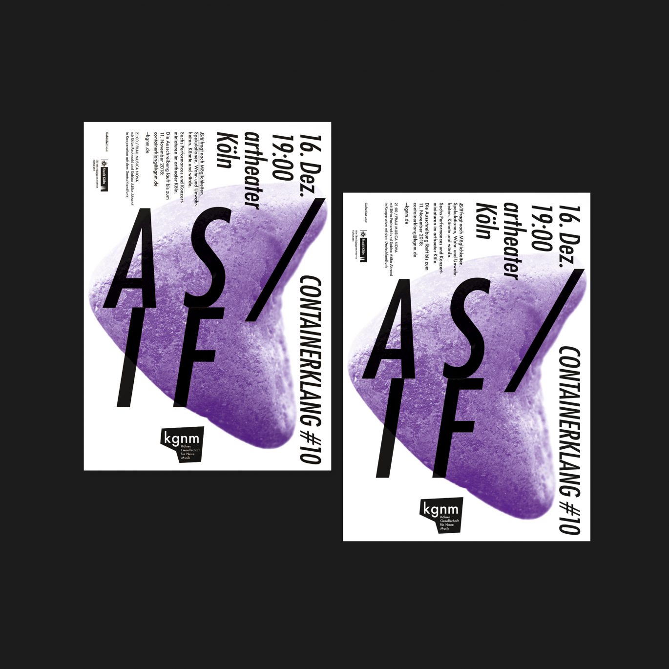 Büro Freiheit – kgnm – Flyer | Farbakzent | Musik Gesellschaft | im Herzen Kölns Flyer | Farbakzent | Musik Gesellschaft | im Herzen Kölns