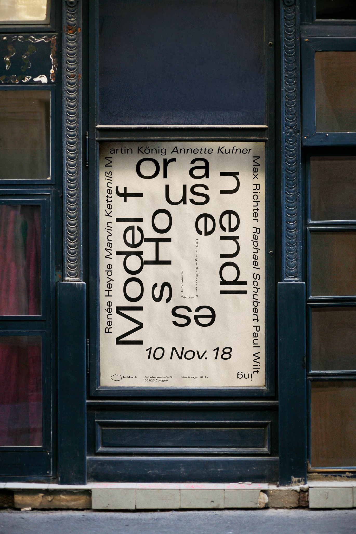 Urban | Plakat Werbung | Ausstellung | Malerei