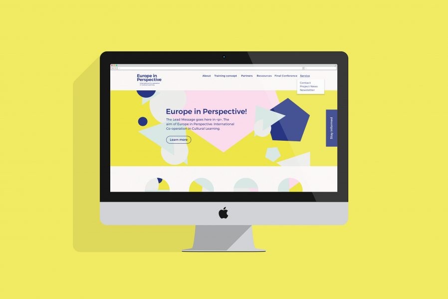 Webdesign | UX Design | Formen | Geometrie | Europa | Programmierung