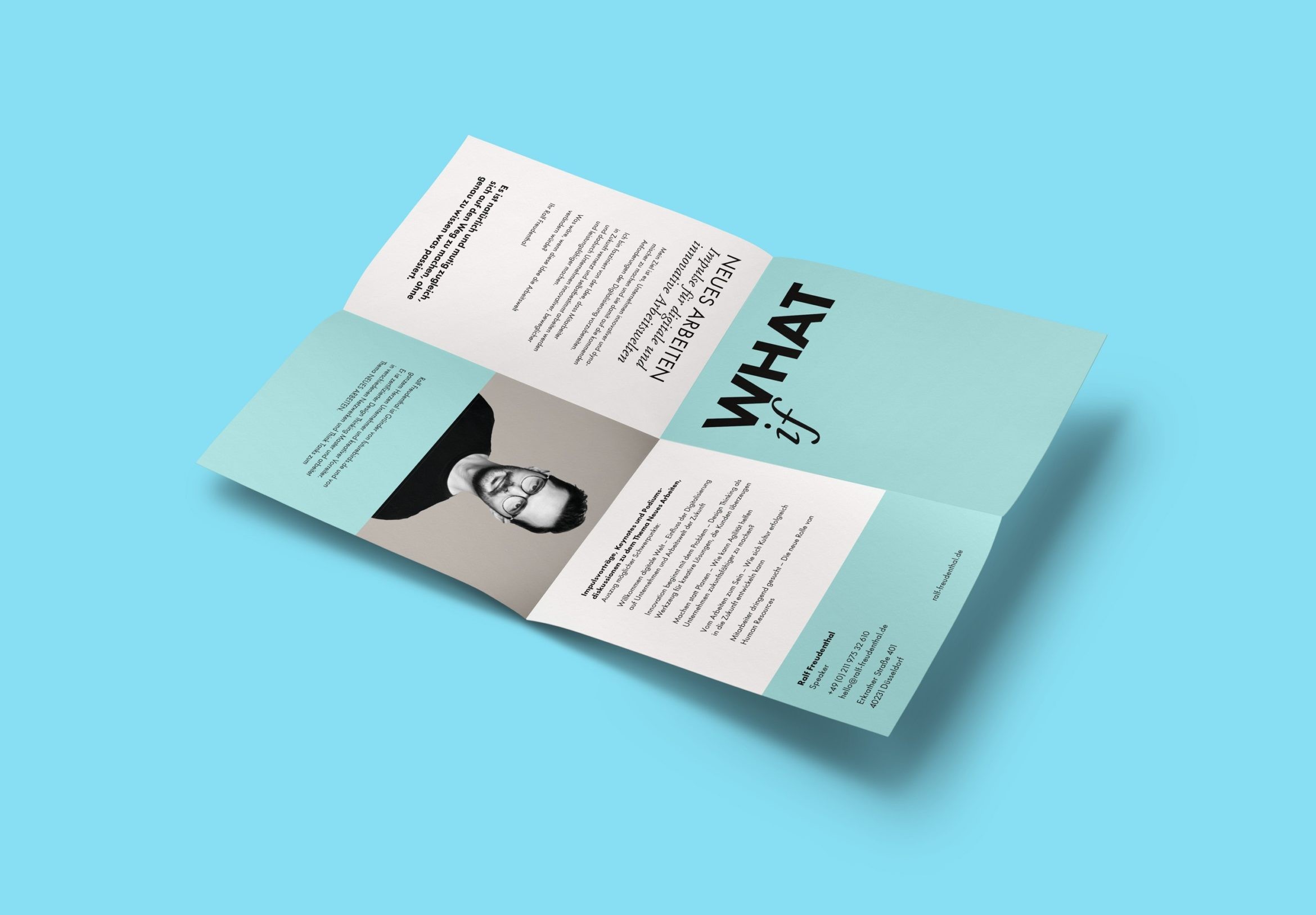 Faltblatt | Infoflyer | Raster | Unternehmensinformation
