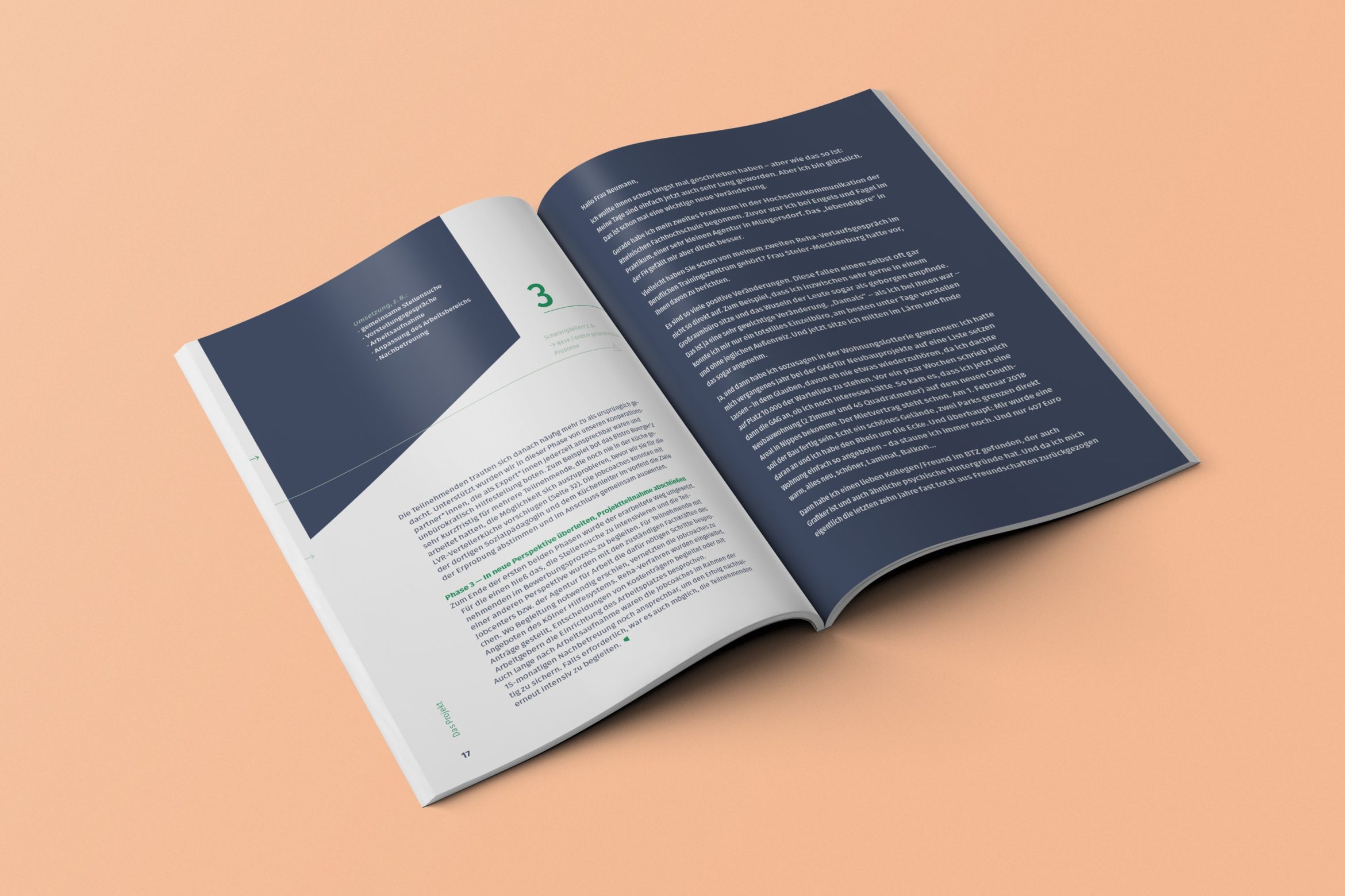 Broschüre | Aufmacher | Doppelseite | Regional