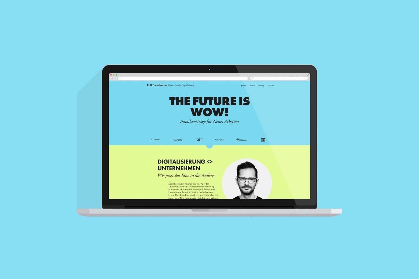 Büro Freiheit – Ralf Freudenthal – Microwebsite Microwebsite