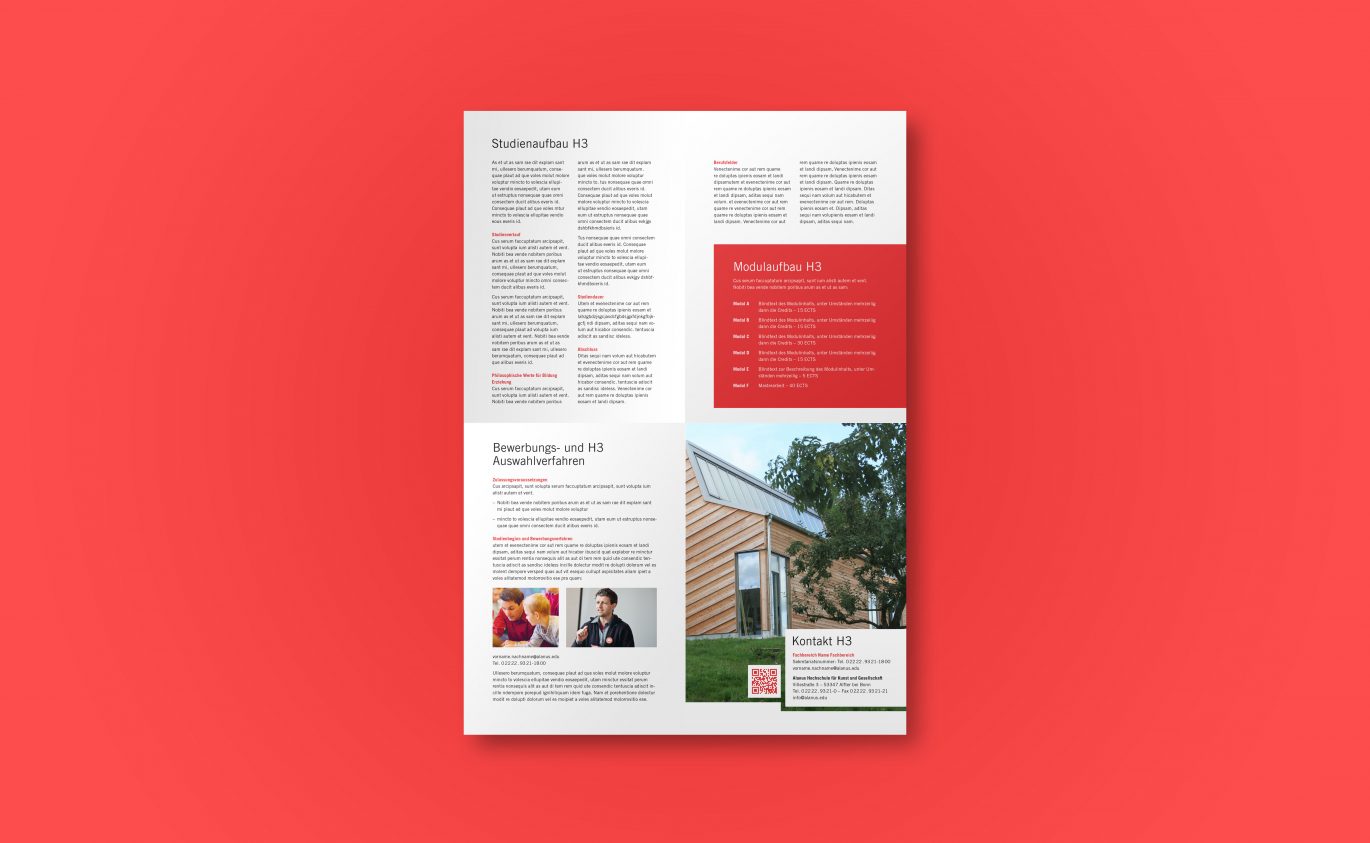 Büro Freiheit – Alanus Hochschule – Flyer Studiengang Flyer Studiengang