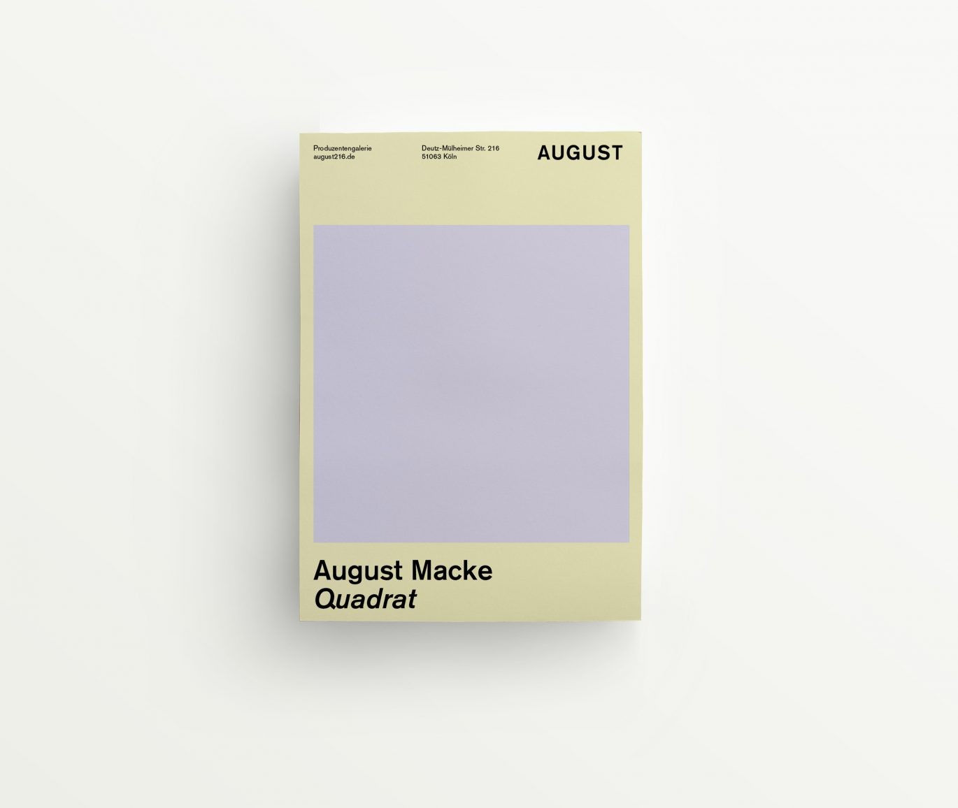 Büro Freiheit – Produzentengalerie August – Gestaltungselement | Künstler | Corporate Design | Farbsystem Gestaltungselement | Künstler | Corporate Design | Farbsystem