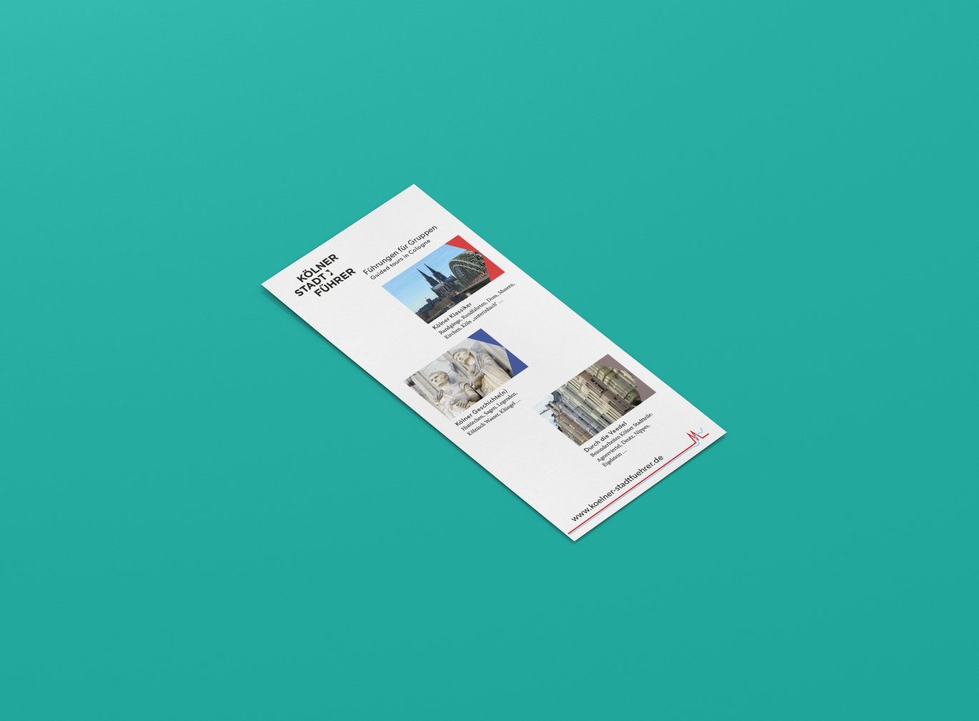 Büro Freiheit – Kölner Stadtführer – Flyer Rückseite Flyer Rückseite