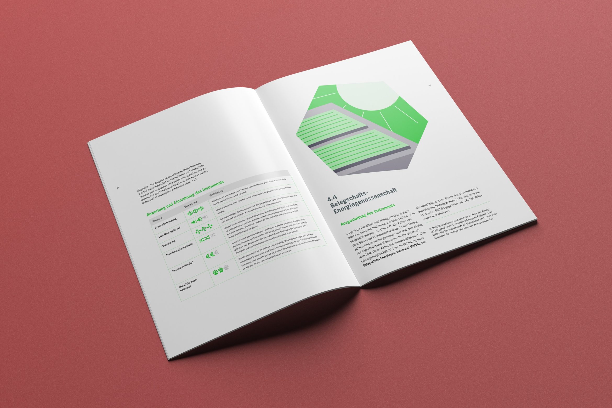 Innenansicht | Broschüre | Illustration | Leitfaden | Engagement