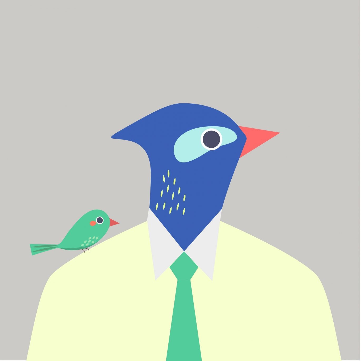 Büro Freiheit – futurebirds – Neues Arbeiten – Illustration 2 Illustration 2