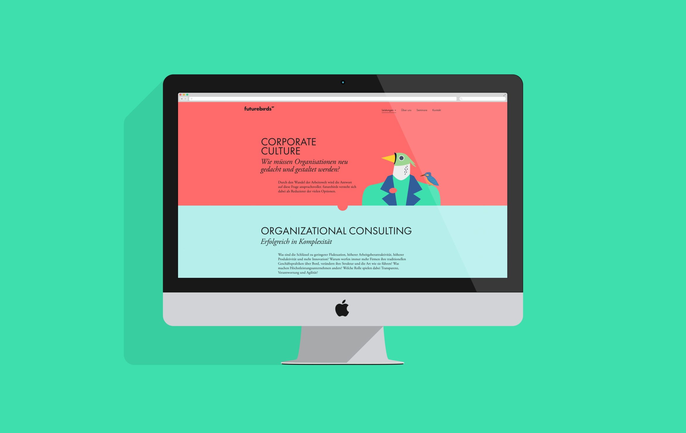 Unternehmensgestaltung | Webdesign | Desktop | Coporate Design