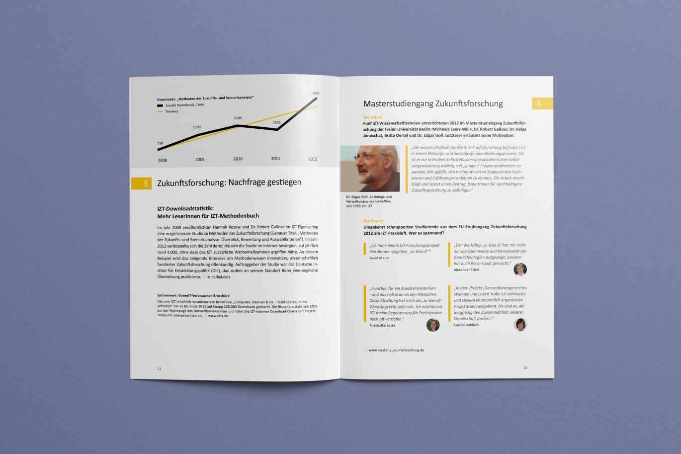Büro Freiheit – Institut für Zukunftsstudien und Technologiebewertung – Informationsgrafik | Innenseite | Zitate | Corporate Design | Gestaltungsprinzipien Informationsgrafik | Innenseite | Zitate | Corporate Design | Gestaltungsprinzipien