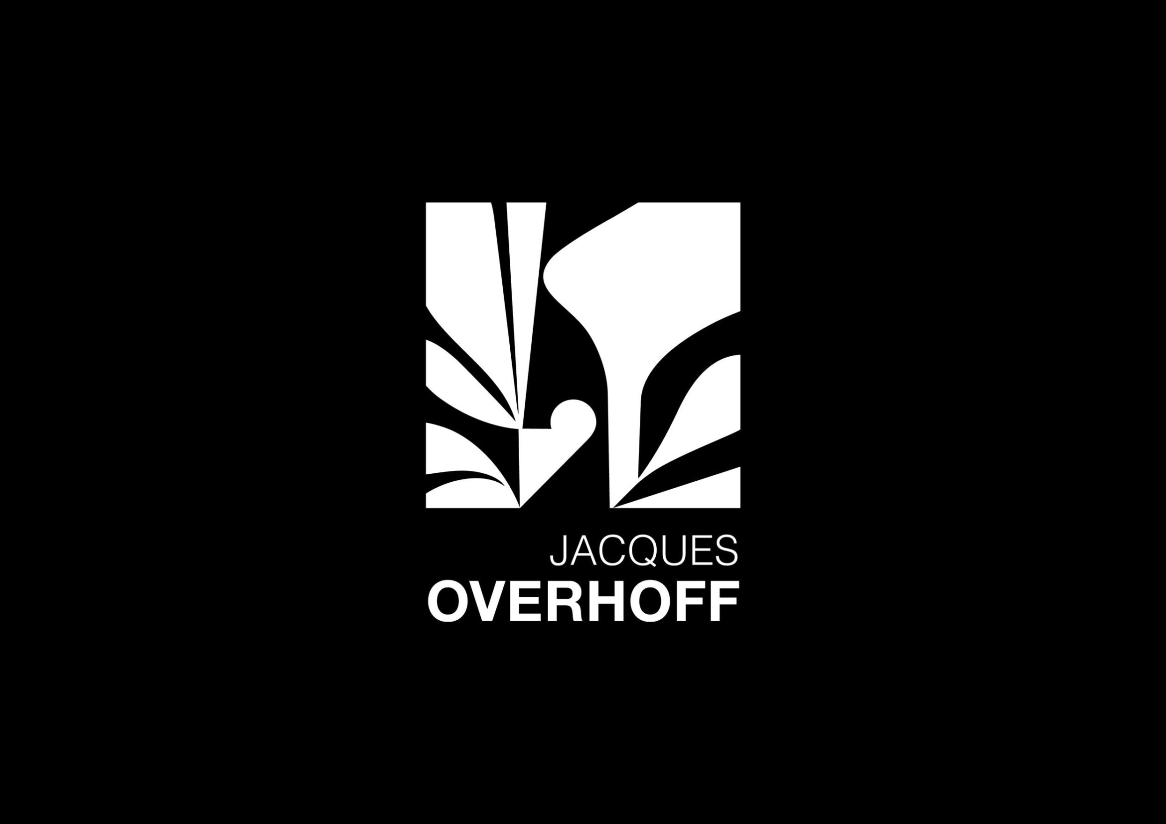 Daniel Angermann – Jacques Overhoff – Logo | invertiert | Logo Gestaltung | Wort- Bildmarke Logo | invertiert | Logo Gestaltung | Wort- Bildmarke