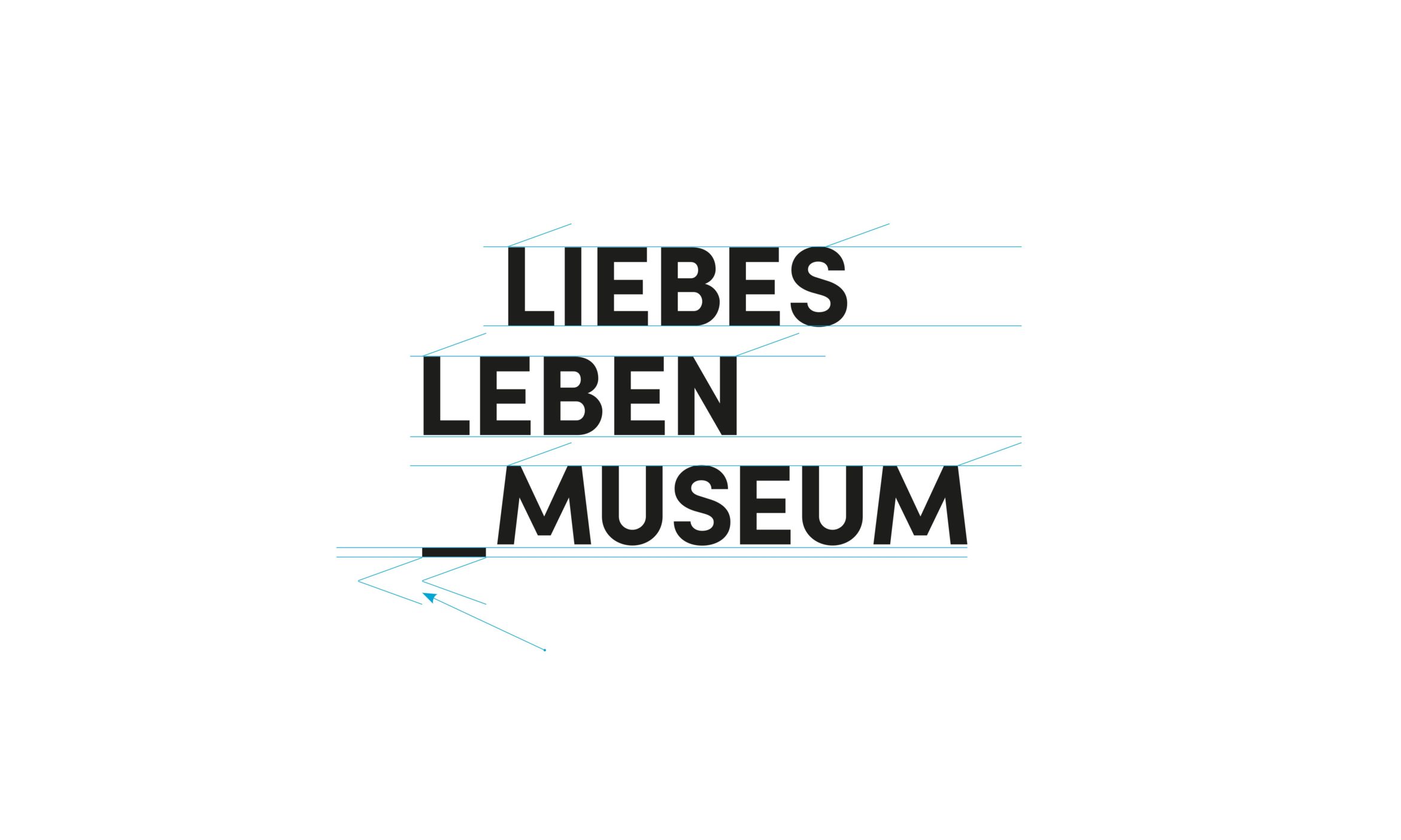 Büro Freiheit – Liebes Leben Museum – Logokonstruktion | Logo Design | Wortmarke | Typografie Logokonstruktion | Logo Design | Wortmarke | Typografie