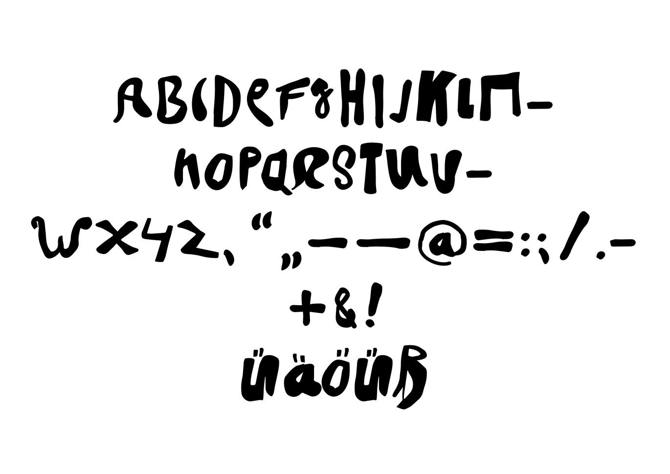 Büro Freiheit – Nico Randel – Randel Schrift | Typeface | Typografie Design | Schriftgestaltung | Sonderzeichen Randel Schrift | Typeface | Typografie Design | Schriftgestaltung | Sonderzeichen